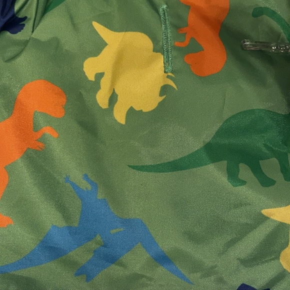 NWT Dog For Him (or her) Raincoat & Boots Hooded Green W/Dinosaurs Small - Picture 7 of 8